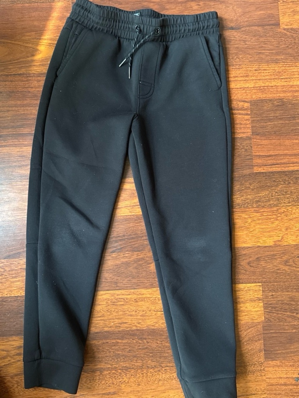 Boys Black Jogger Pants